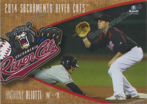 2014 Sacramento River Cats Anthony Aliotti