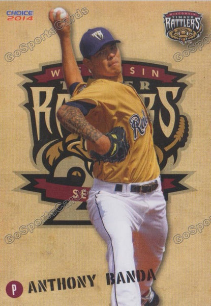 2014 Wisconsin Timber Rattlers Anthony Banda