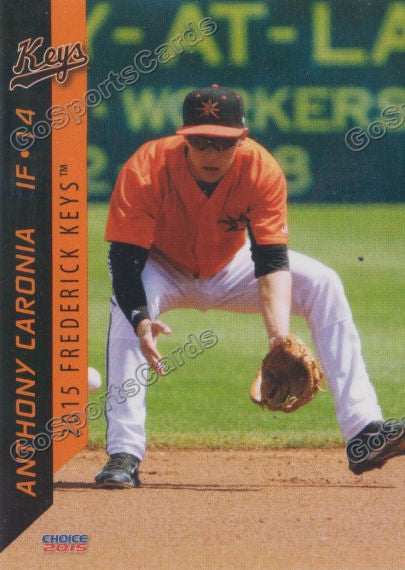 2015 Frederick Keys Anthony Caronia