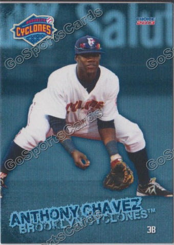 2013 Brooklyn Cyclones Anthony Chavez