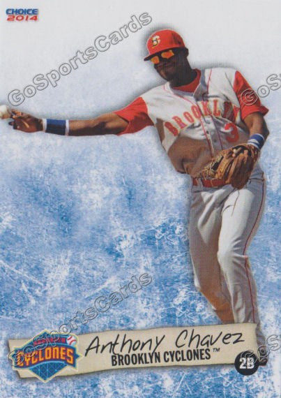2014 Brooklyn Cyclones Anthony Chavez