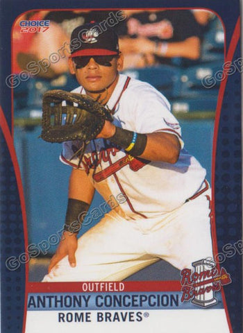 2017 Rome Braves Anthony Concepcion