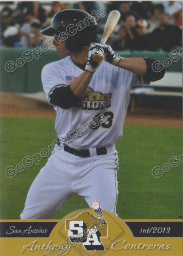 2013 San Antonio Missions Anthony Contreras