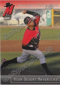 2012 High Desert Mavericks Anthony Fernandez
