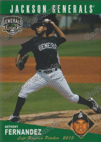 2013 Jackson Generals Anthony Fernandez