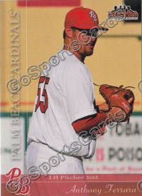 2012 Palm Beach Cardinals Anthony Ferrara
