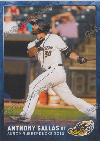 2015 Akron Rubberducks Anthony Gallas