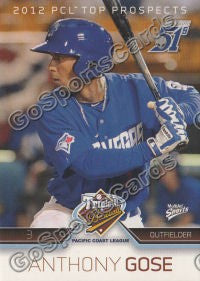 2012 Pacific Coast League Top Prospect PCL Anthony Gose