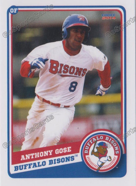 2014 Buffalo Bisons Anthony Gose