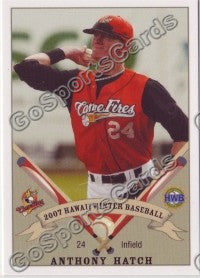 2007 West Oahu CaneFires Hawaii League ANTHONY HATCH