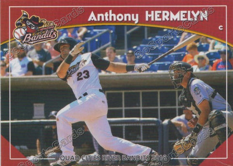 2016 Quad Cities River Bandits Anthony Hermelyn