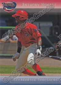 2012 Clearwater Threshers Anthony Hewitt