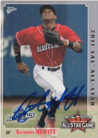 Anthony Hewitt 2011 South Atlantic League All Star (Autograph)