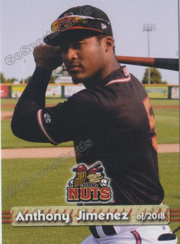 2018 Modesto Nuts Anthony Jimenez