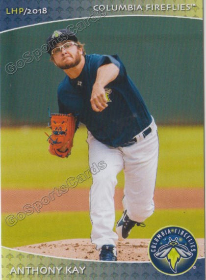 2018 Columbia Fireflies Anthony Kay