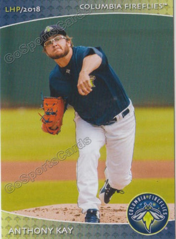 2018 Columbia Fireflies Anthony Kay