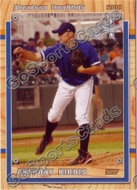 2008 Aberdeen IronBirds Anthony Kirbis