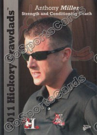 2011 Hickory Crawdads Anthony Miller