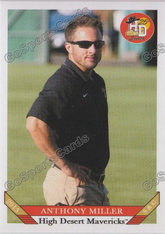 2015 High Desert Mavericks Anthony Miller