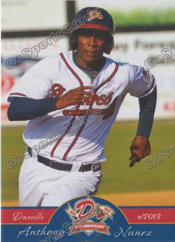 2013 Danville Braves Anthony Nunez