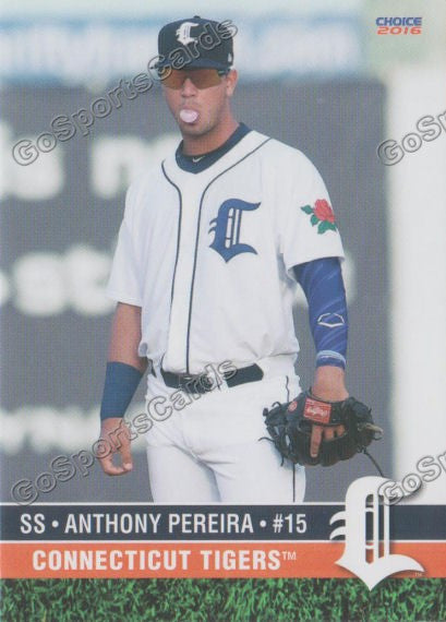 2016 Connecticut Tigers Anthony Pereira