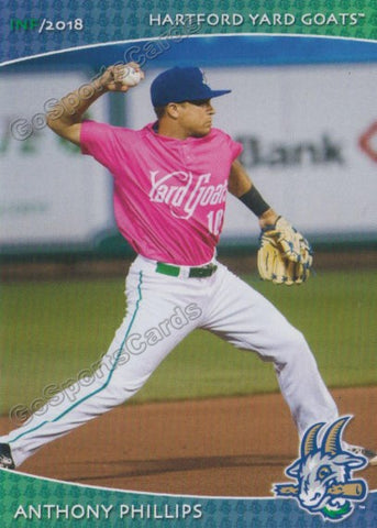 2018 Hartford Yard Goats Anthony Phillips