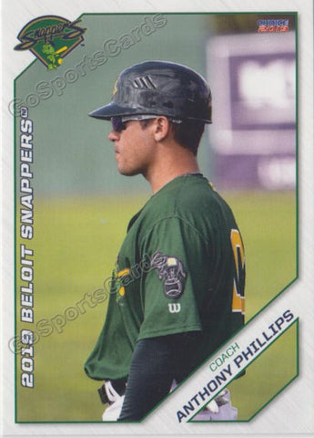 2019 Beloit Snappers Anthony Phillips