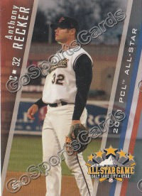 2011 Pacific Coast League All Star PCL Anthony Recker