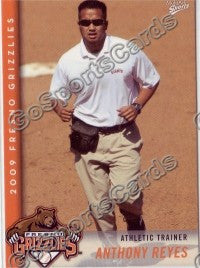 2009 Fresno Grizzlies Anthony Reyes