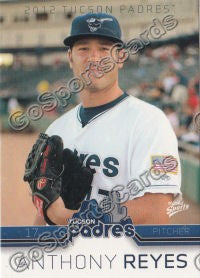 2012 Tucson Padres Anthony Reyes