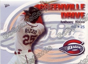 2009 Greenville Drive Anthony Rizzo