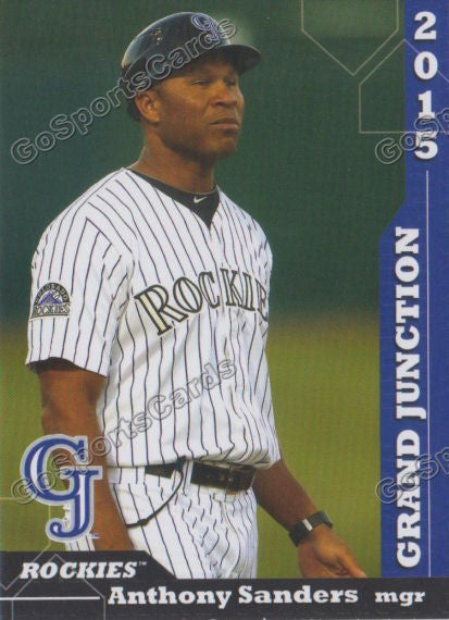 2015 Grand Junction Rockies Anthony Sanders