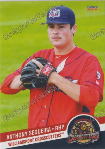 2015 Williamsport Crosscutters Anthony Sequeira