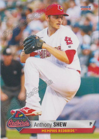 2019 Memphis Redbirds Anthony Shew