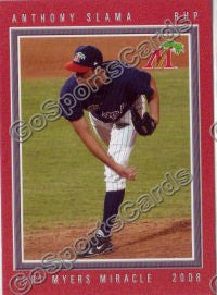 2008 Fort Myers Miracle Anthony Slama