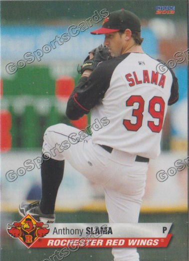 2013 Rochester Red Wings Anthony Slama