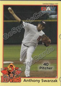 2010 Rochester Red Wings DAV Anthony Swarzak