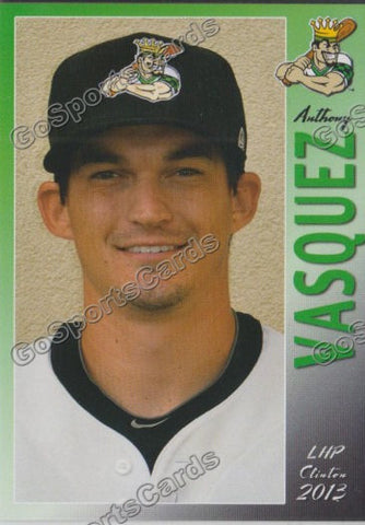 2013 Clinton LumberKings Update 1 Anthony Vasquez