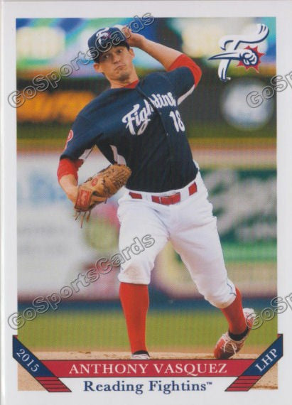 2015 Reading Fightins Anthony Vasquez