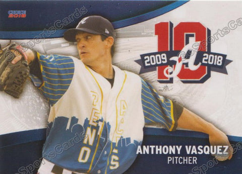 2018 Reno Aces Anthony Vasquez