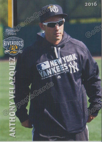 2016 Charleston RiverDogs Anthony Velazquez