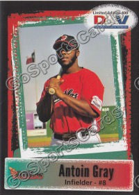 2011 El Paso Diablos DAV Antoin Gray