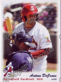 2010 Springfield Cardinals Antone DeJesus