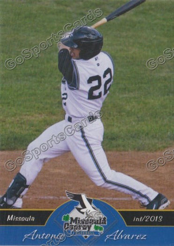 2013 Missoula Osprey Antonio Alvarez