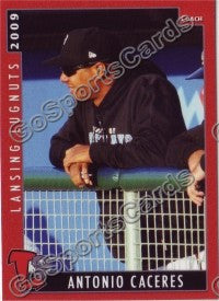 2009 Lansing Lugnuts Antonio Caceres