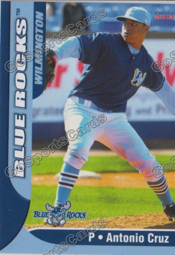 2013 Wilmington Blue Rocks Antonio Cruz