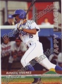 2007 Appalachian League Top Prospects Antonio Jimenez