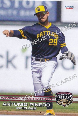 2021 Wisconsin Timber Rattlers Antonio Pinero 33