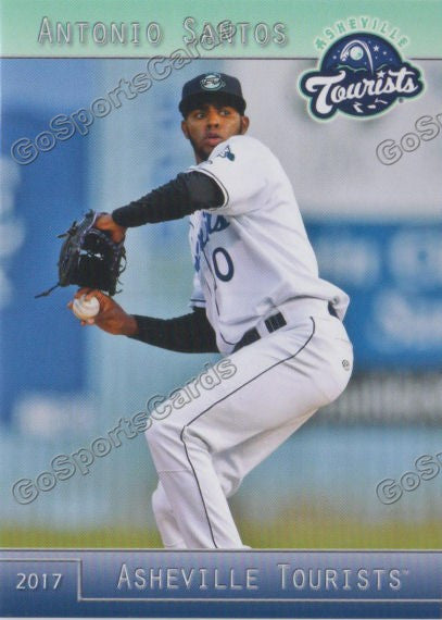 2017 Asheville Tourists Antonio Santos