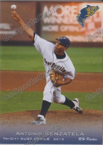 2013 Tri City Dust Devils Antonio Senzatela
